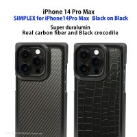 SIMPLEX for iPhone14Pro Max Black on Black