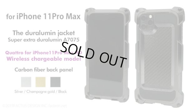 Photo1: Quattro for iPhone11Pro Max HD - Wireless chargeable model