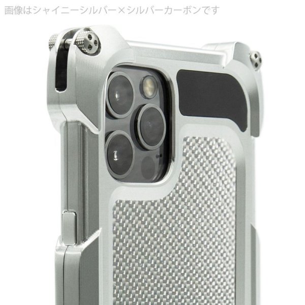 Photo2: Quattro for iPhone12Pro Max HD - Carbon fiber back panel models