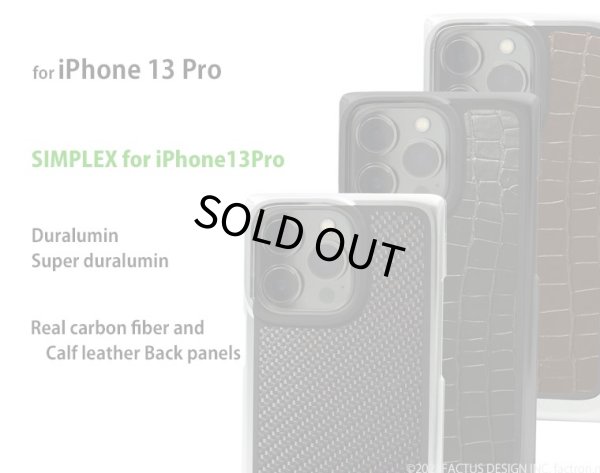Photo1: SIMPLEX for iPhone13Pro