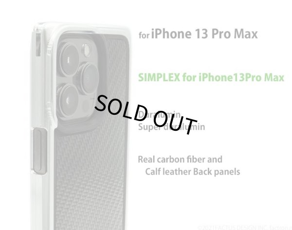 Photo1: SIMPLEX for iPhone13Pro Max