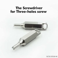 The Screwdriver for Three-holes screw