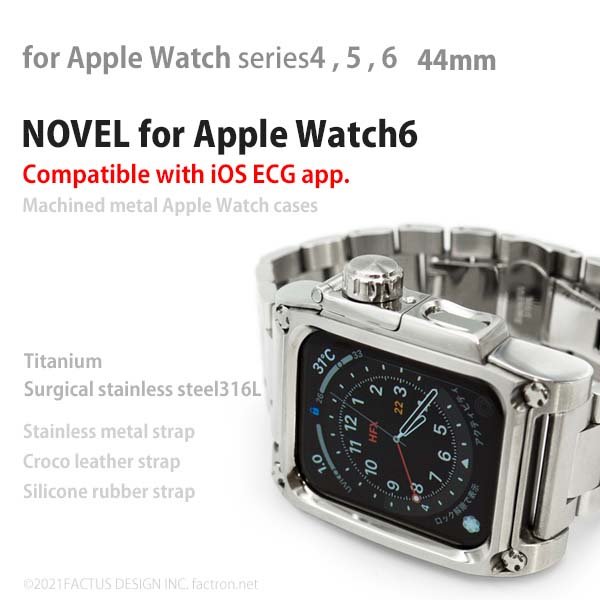 Photo1: Novel for AppleWatch6    Apple Watch Series4,5,6  44mm