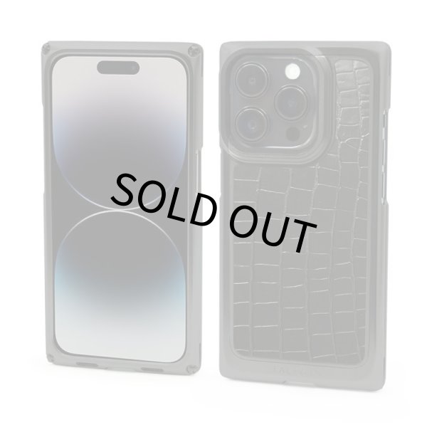 Photo3: SIMPLEX for iPhone14Pro Max Black on Black (3)