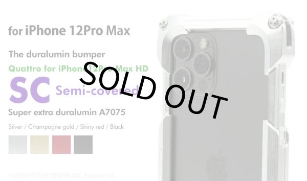 Photo1: Quattro for iPhone12Pro Max HDSC (1)